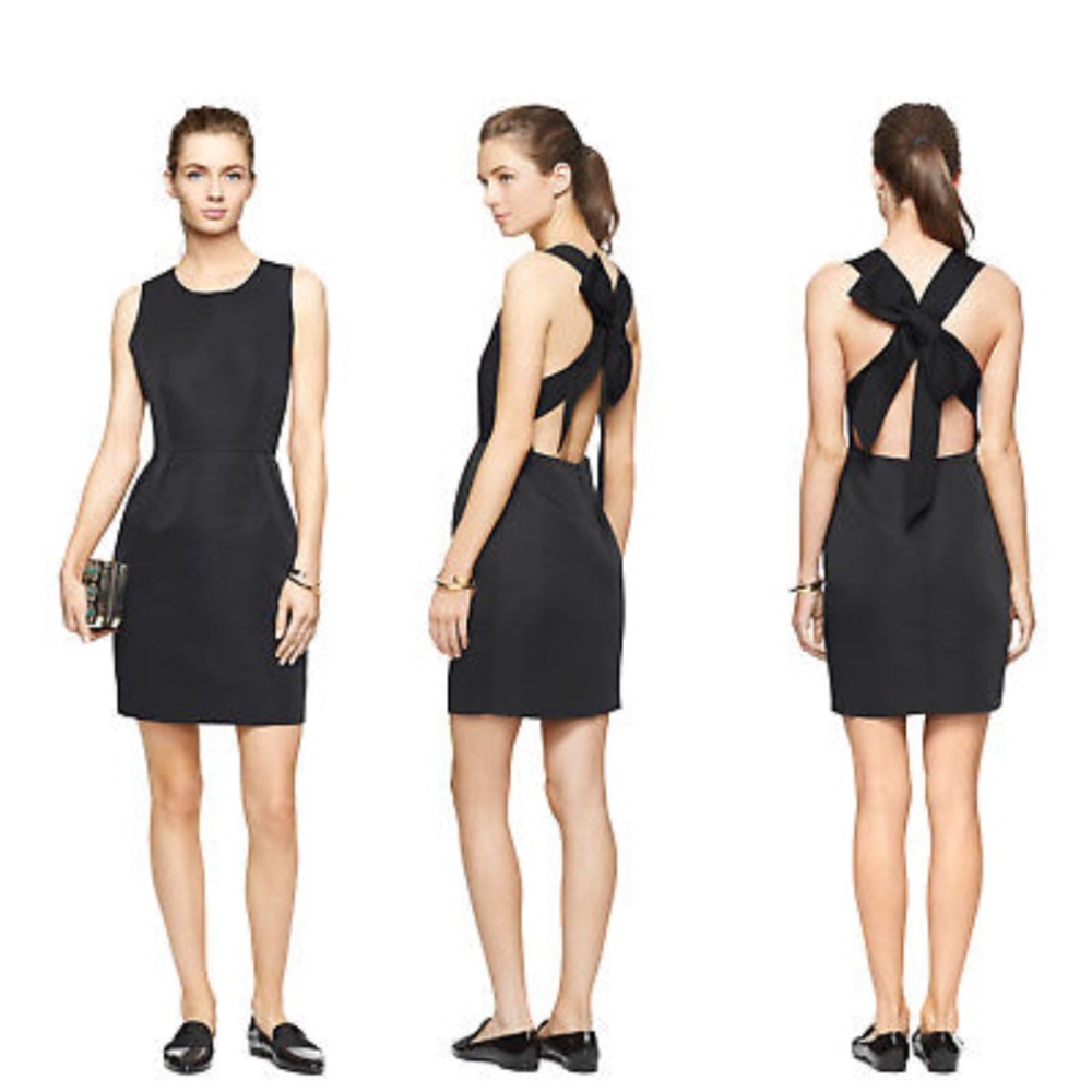 kate spade bow back dress
